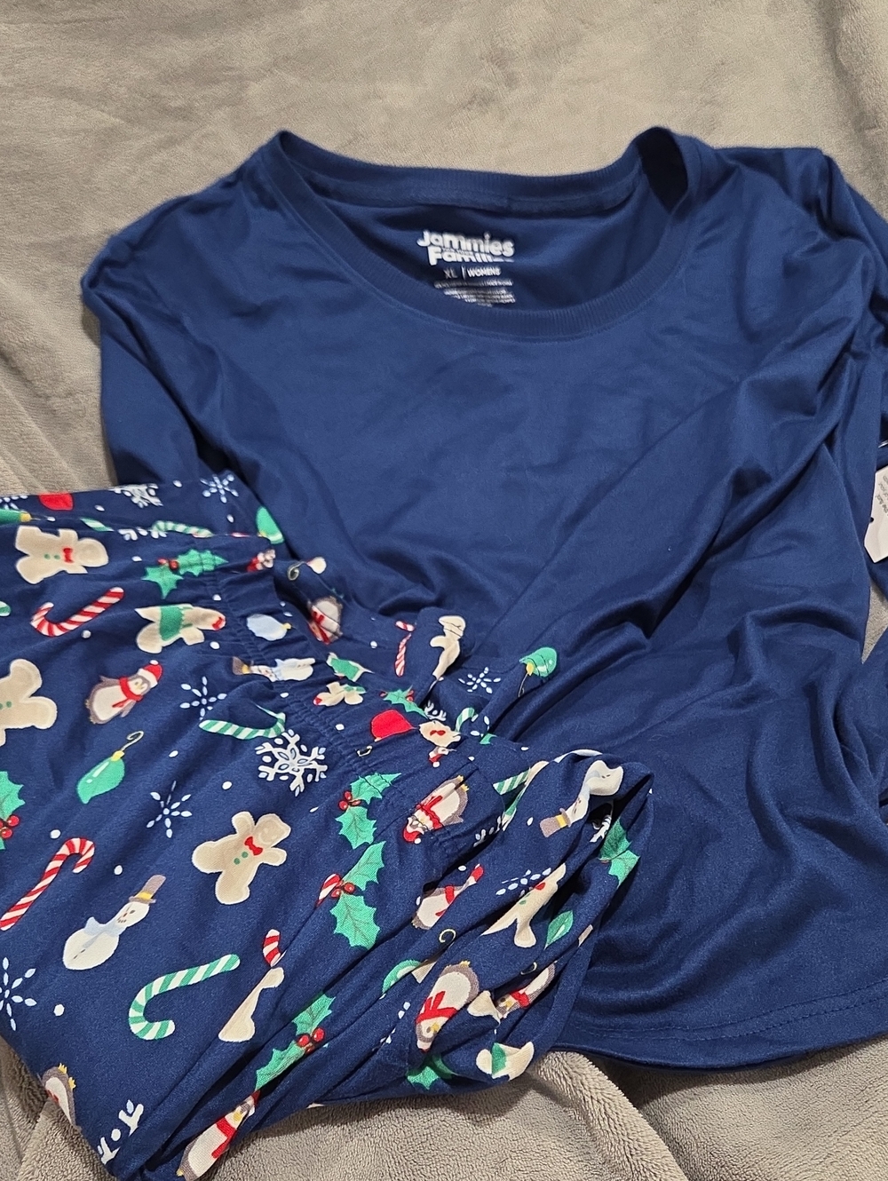 Holiday Pajama Top and Pants Set